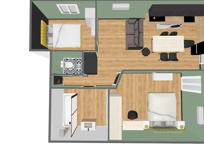 First Flight - à 8 Mn De L'aéroport- Proche Airbus - 6 Voyageurs Appartamento