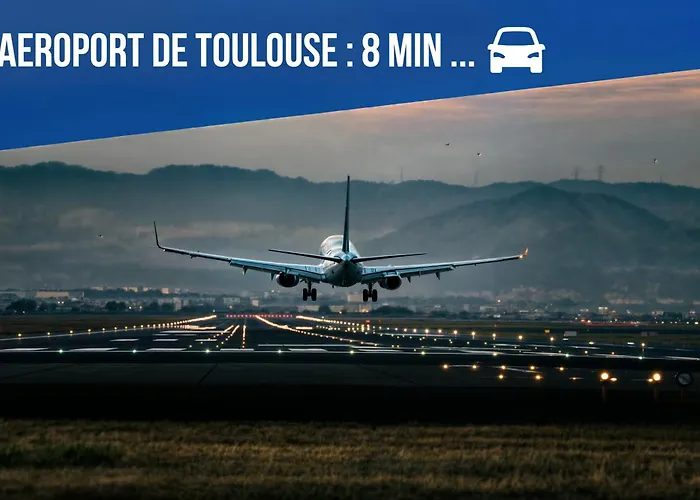 First Flight - à 8 Mn De L'aéroport- Proche Airbus - 6 Voyageurs Appartamento Colomiers