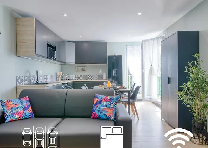 Appartamento First Flight - à 8 Mn De L'aéroport- Proche Airbus - 6 Voyageurs Colomiers