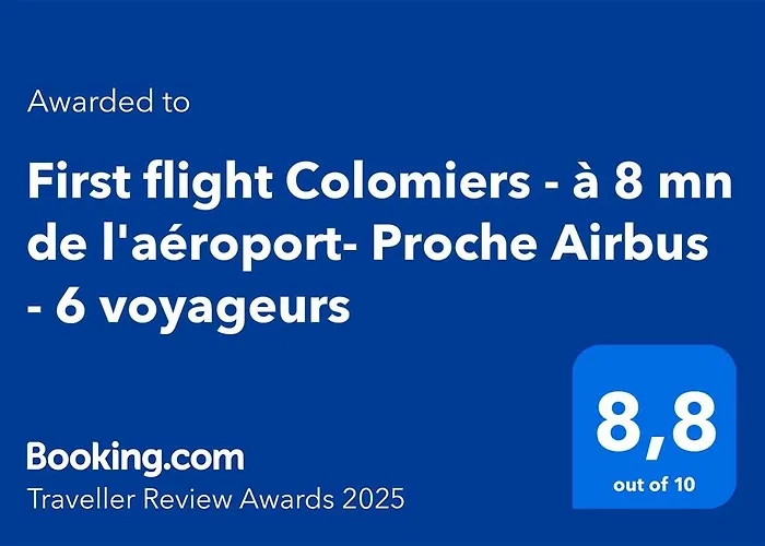 Appartamento First Flight - à 8 Mn De L'aéroport- Proche Airbus - 6 Voyageurs Colomiers